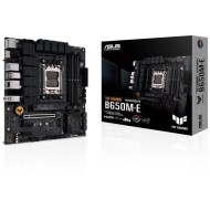 AMD B650 micro-ATX motherboard with 8+2 DrMOS, DDR5, PCIe 5.0 M.2 slot with heatsink, dual M.2 slots, Realtek 2.5Gb Ethernet, two DisplayPort, HDMI™, front USB 3.2 Gen 1 Type-C® port, BIOS FlashBack™, Two-Way AI Noise Cancelation and Aura Sync