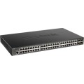 Switch D-Link DGS-1250-52XMP, 48 port, 10/100/1000 Mbps