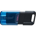 Memorie USB Flash Drive Kingston 128GB Data Traveler 80, USB-C 3.2