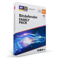 LICENTA Bitdefender Antivirus Family Pack, 15 utilizatori, 1 an pt. PC, retail 