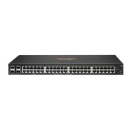 Hewlett Packard Enterprise Aruba 6100 48G 4SFP+ Managed L3 Gigabit Ethernet (10/100/1000) 1U Black, 
