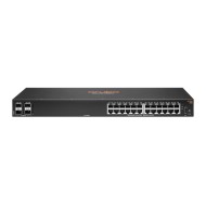 Hewlett Packard Enterprise Aruba 6100 24G 4SFP+ Managed L2 Gigabit Ethernet (10/100/1000) 1U Black, 