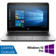 Laptop Refurbished HP EliteBook 840 G4, Intel Core i5-7200U 2.50GHz, 8GB DDR4, 240GB SSD, 14 Inch Full HD, Webcam + Windows 10 Pro