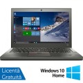 Laptop Refurbished Lenovo ThinkPad x250, Intel Core i5-5200U 2.20GHz, 8GB DDR3, 240GB SSD, 12.5 Inch, Webcam + Windows 10 Home