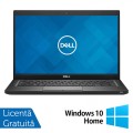 Laptop Refurbished DELL Latitude 7390, Intel Core i5-8250U 1.60 - 3.40GHz, 8GB DDR3, 256GB SSD M.2, 13.5 Inch Full HD, Webcam + Windows 10 Home